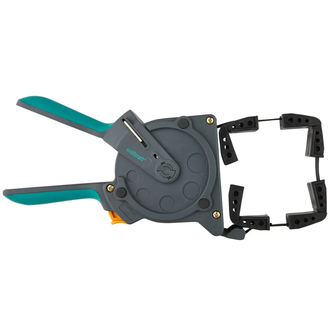 Wolfcraft Ratelsjorband met Klembekken - 5m - 50kg