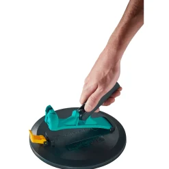 Wolfcraft Rondslijper voor gipskarton - 225mm - Korrel 120 - Met adapter