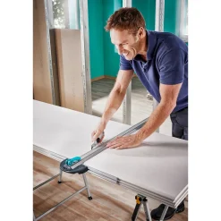 Wolfcraft T-rail met parallelsnijder voor gipsplaten