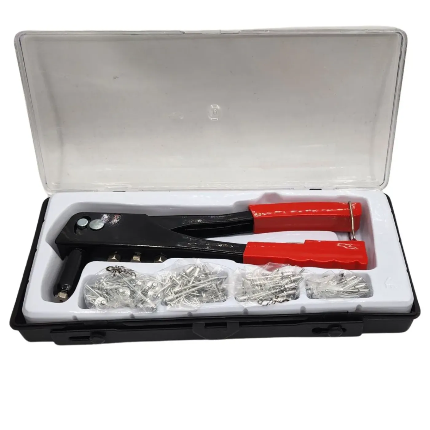 Work-it Popnageltang Set In Koffer Met 80 Popnagels (w-18300)
