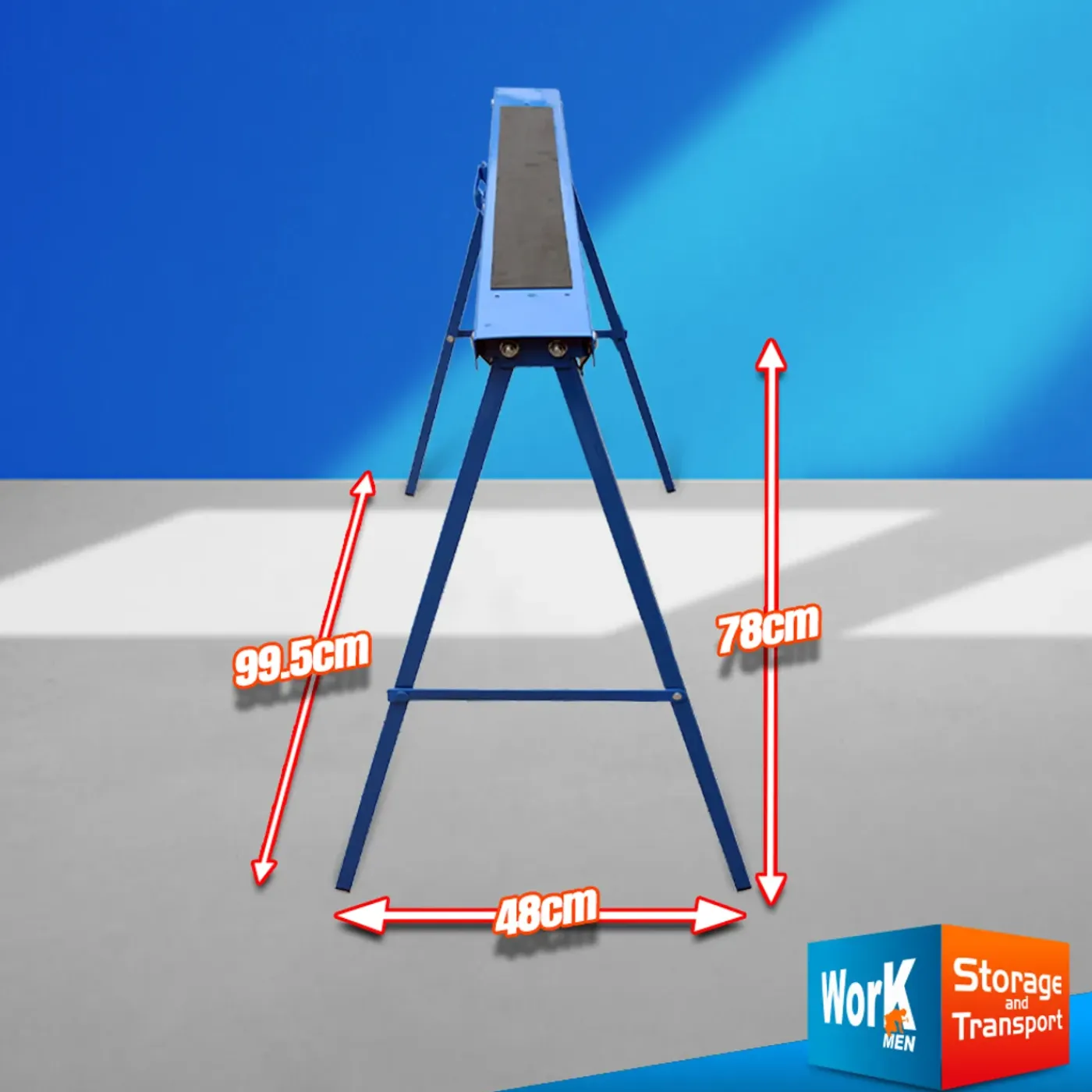 WORKMEN STORAGE - Set Van 2 Opvouwbare Schragen -