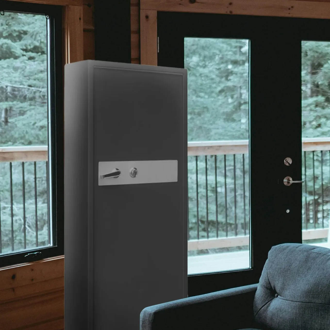 Work Men - Wapenkast 500x340x1450mm Met Binnenkluis - 12 Geweren - Workmen Security