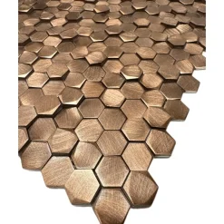 Workshop - Mozaïek - Gravity 3D - Brons - 30x30 Cm - 0,09 M²