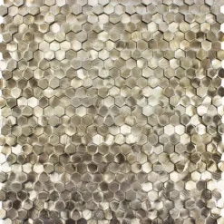 Workshop - Mozaïek - Gravity Gold 3D - Goud - 30x30 Cm - 0,09 M²