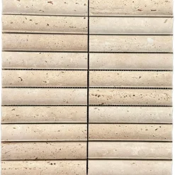 Workshop - Mozaïek - Kitkat Conclave Travertin - Beige - 30x30 Cm - 0,09 M²