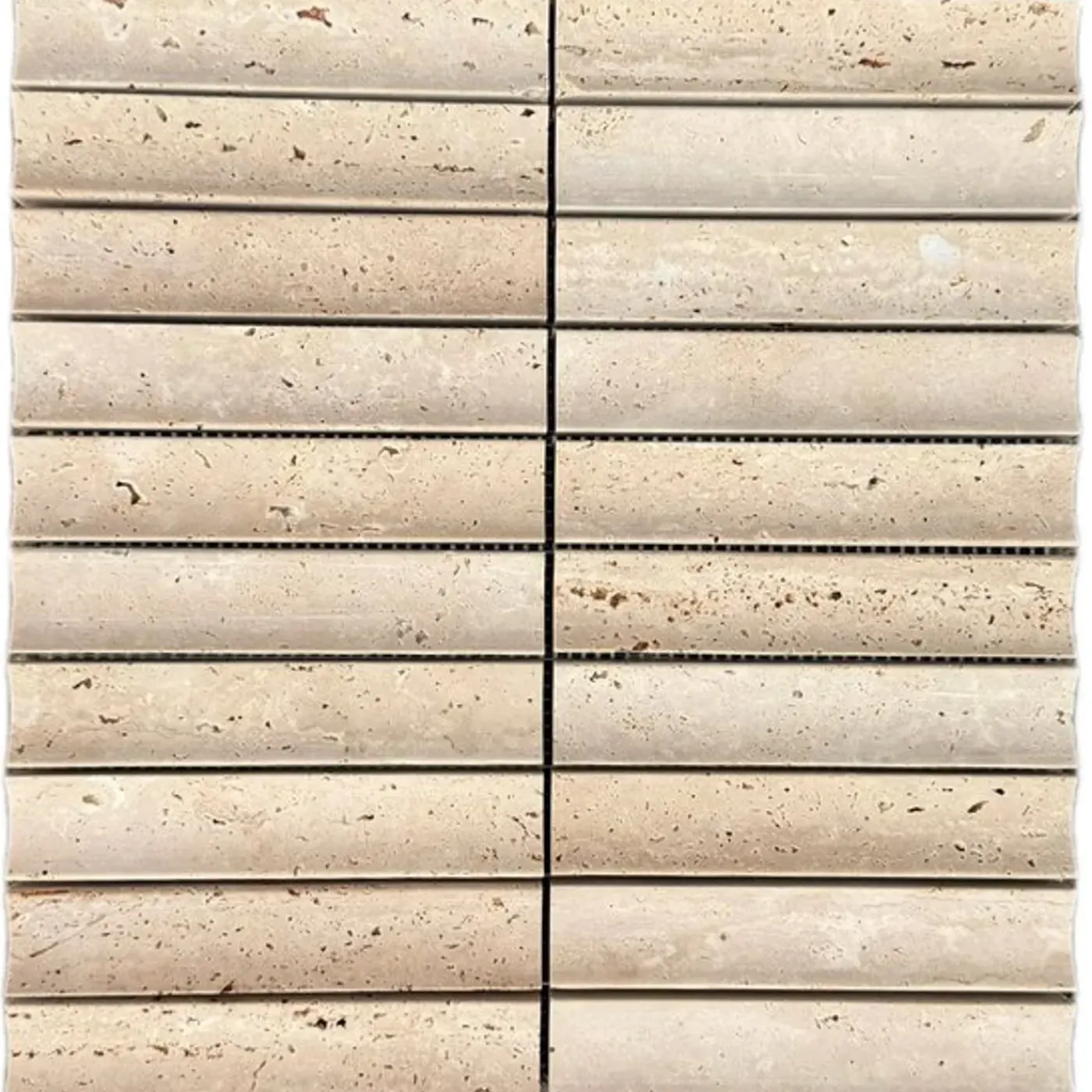 Workshop - Mozaïek - Kitkat Conclave Travertin - Beige - 30x30 Cm - 0,09 M²