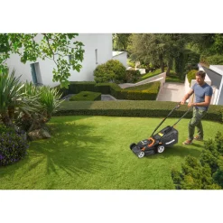 Worx accu grasmaaier WG779E 2x20V + accu grastrimmer WG157E 1x20V - incl. 2 accu's + lader