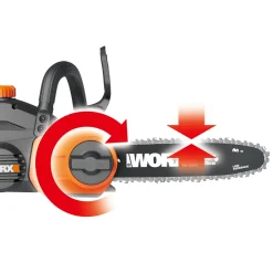 Worx Accu Kettingzaag WG322E.9 - 20V - 25cm (Excl. Accu & Lader)