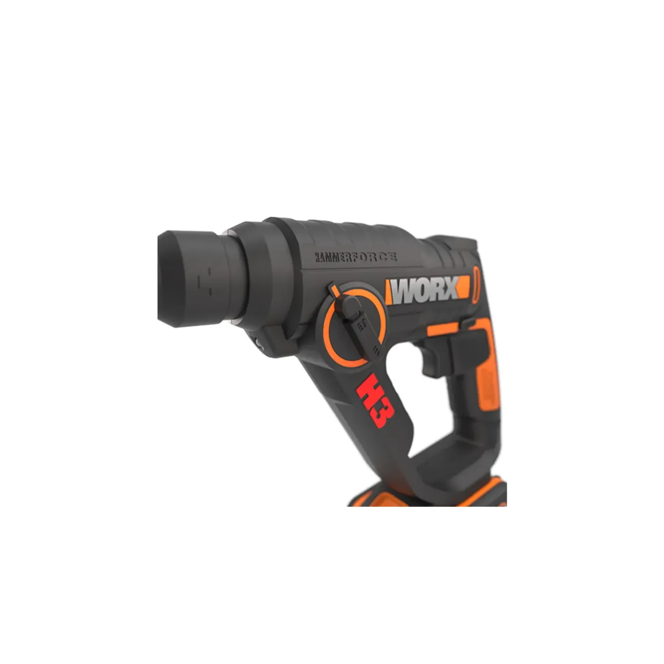 Worx - Boorhamer - WX390 - Accu - 20V - 1,2 J