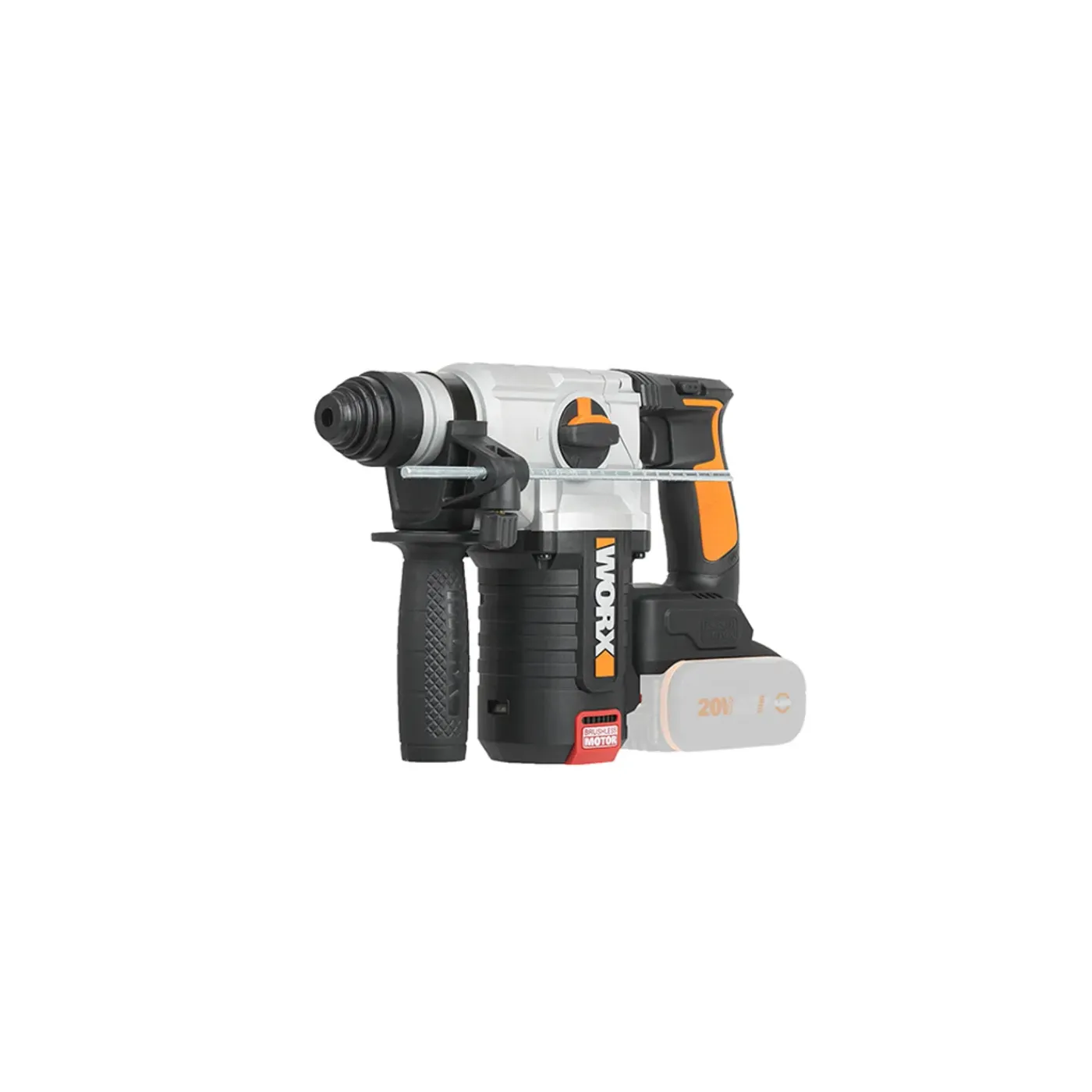 Worx - Boorhamer - WX380.9 - Accu - 20V - 2,2 J