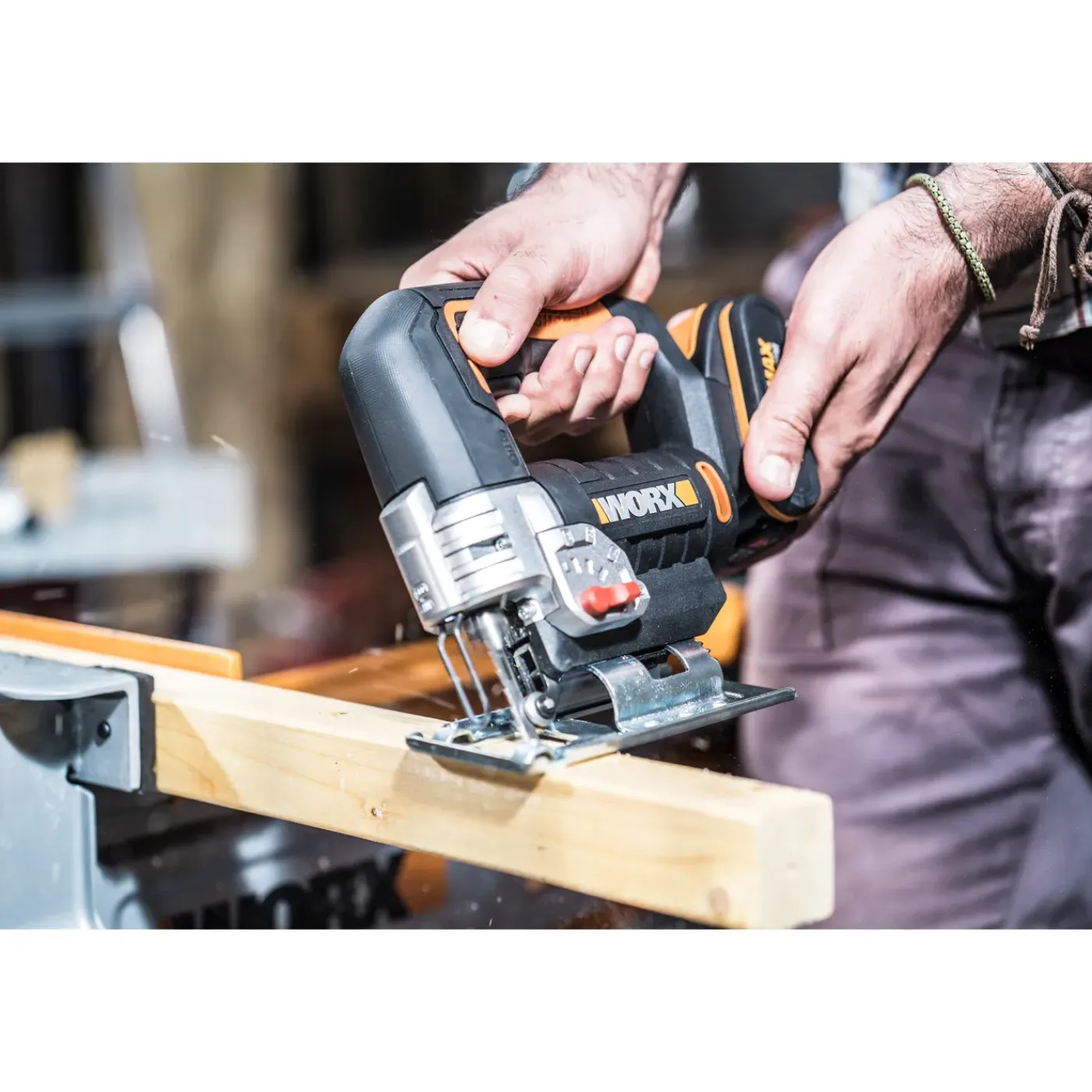Worx Decoupeerzaag WX543.9 - 20V Accu (zonder accu) - Pendelfunctie - Variabele snelheid