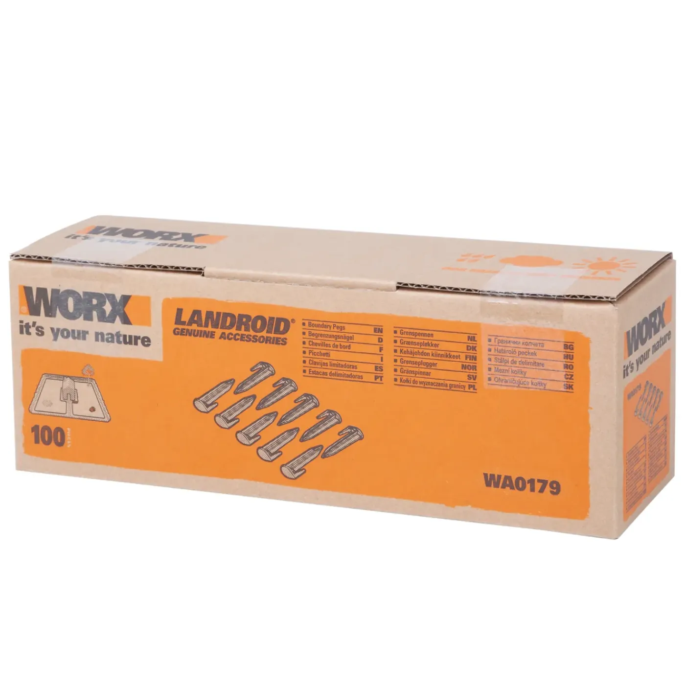 Worx haringen begrenzingsdraad WA0179