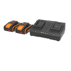 Worx Kit Batterij + Lader PowerShare WA3610 - Lithium-Ion - 20V MAX - 2,0Ah - voor elektrisch gereedschap