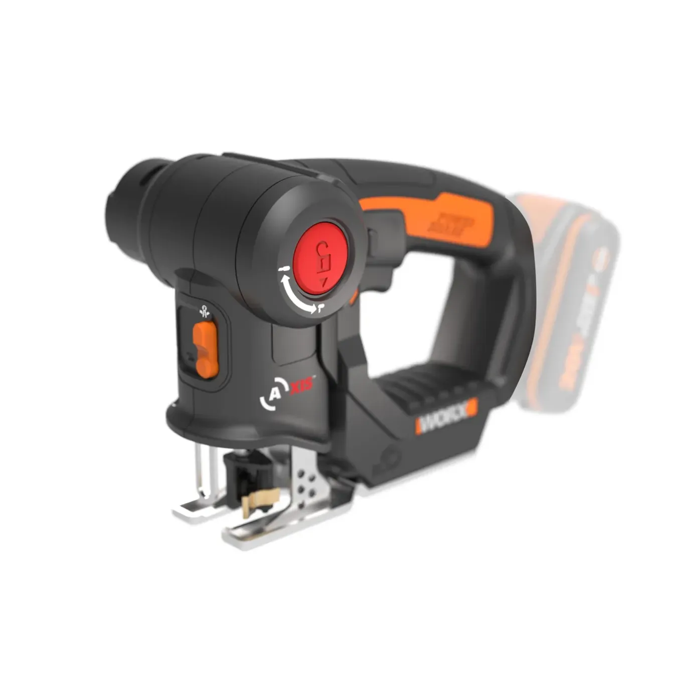 Worx Reciprozaag WX550.9 Trans4mer - 20V Accu (zonder accu) - Pendelfunctie - Variabele snelheid