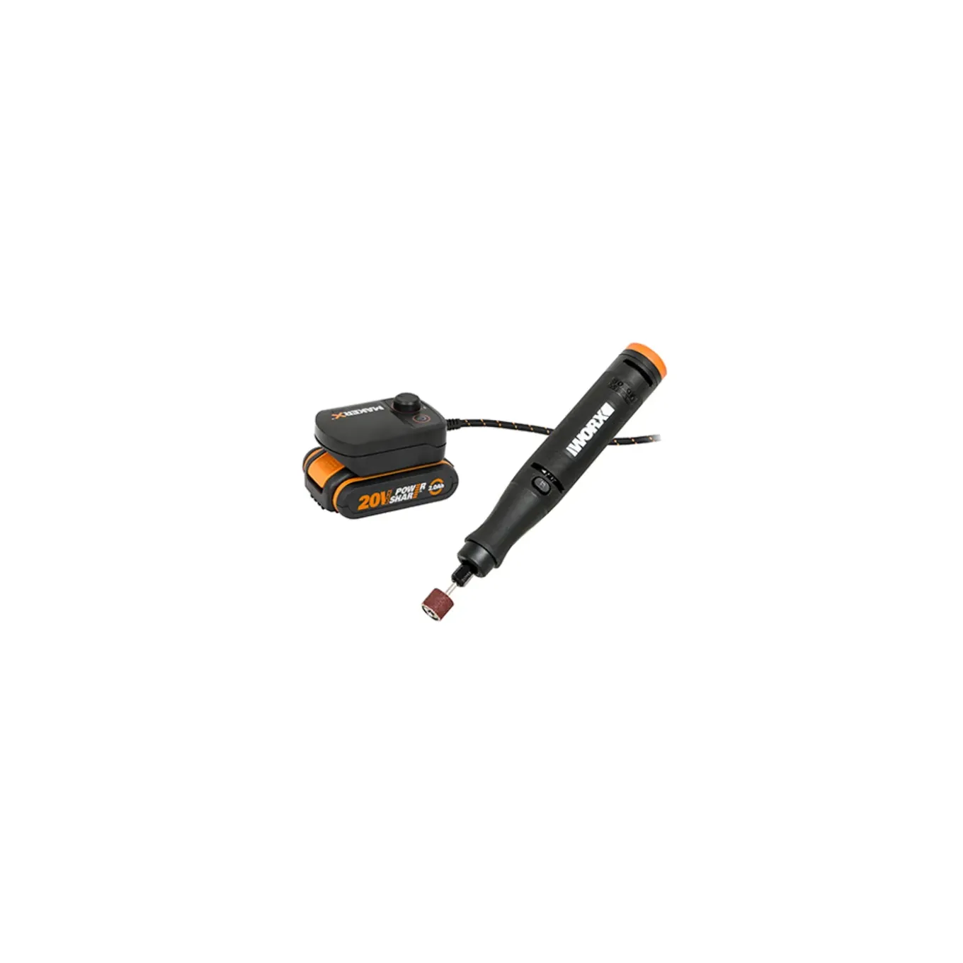 Worx roterende multitool MakerX WX739 20V - Met accu