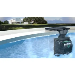 WYBOT - Autonome Zwembadrobot - S2 Solar Vision - Zwart - Zonne-oplading - Batterij