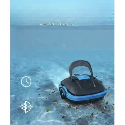 Wybot - Draadloze Zwembadrobot - Osprey 200 - Zwart - Batterij 50 Min - 50 M² - Filter 180 Micron