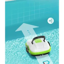 Wybot - Draadloze Zwembadrobot - Osprey 200 - Wit En Groen - 50 Min - 180 Micron