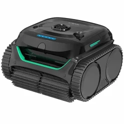 Wybot - Draadloze Zwembadrobot - C2 - Zwart - Dubbele Filtratie - Autonomie 180 Min - 36x36x24 Cm