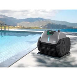 WYBOT - Draadloze Zwembadrobot - C1 Pro - Grijs - Batterij 150 Min - 46 X 42,5 X 30,5 Cm