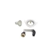 Xanlite inbouwspot geborsteld staal GU10 5W 5 stuks