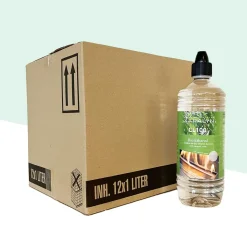 Xaralyn Bio-ethanol Cl100 (24 X 1 Liter) - 100% Zuivere Bio Ethanol - Mooie Gele Vlam - Zonder Toege