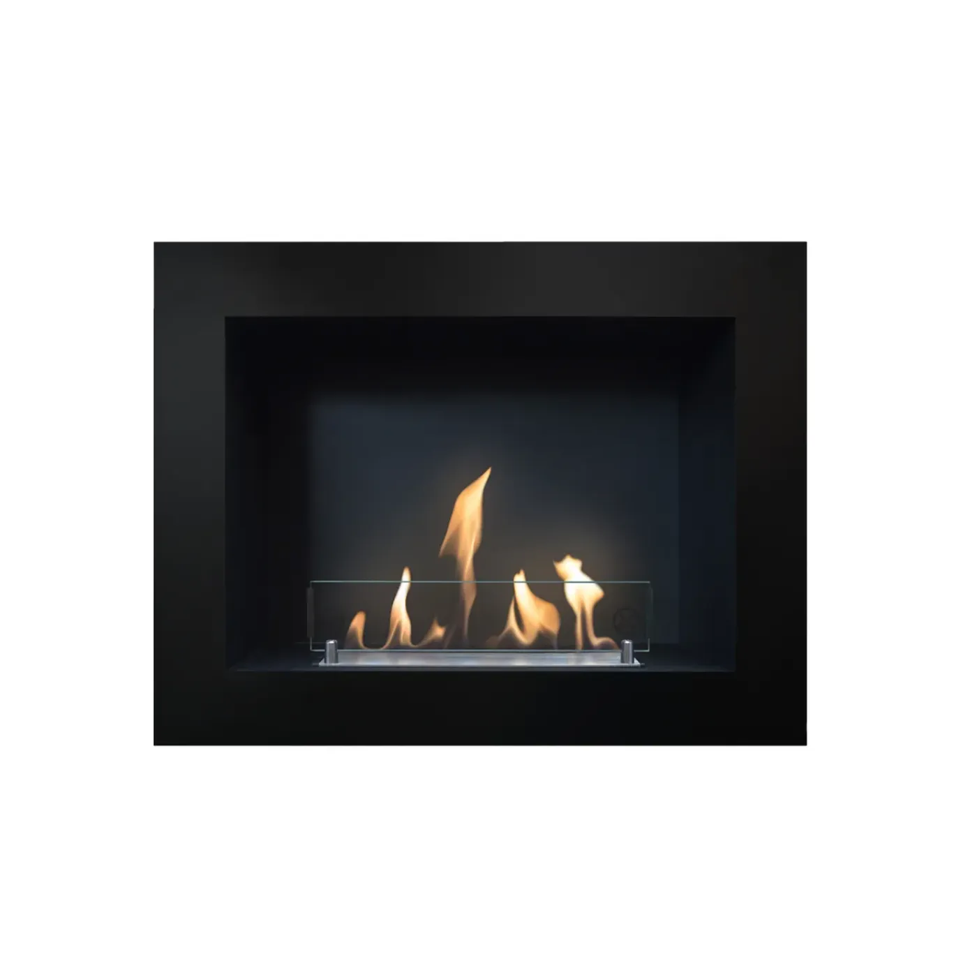 XARALYN | Serra decoratielijst zwart voor ethanol wandhaard