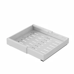 XIVADA Keukenorganizer - Schuiflade - Aluminium - Verstelbaar - Wit
