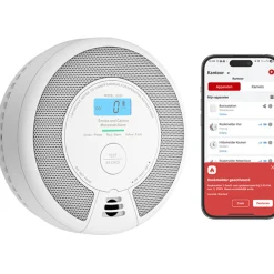 X-sense Sc07-mr Slimme Combimelder - Meet Rook En Co - Wifi - Draadloos - Link+ Pro