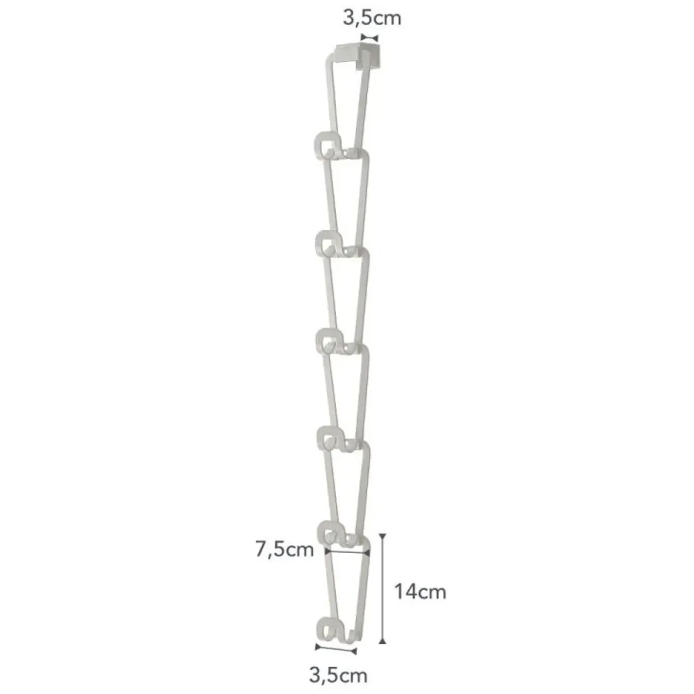 Yamazaki Chain Joint Tassenrek S - Wit