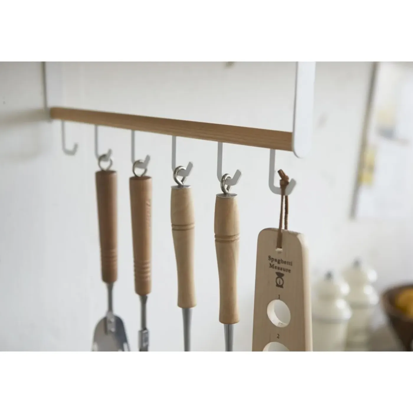 Yamazaki Tosca Organizer Keukengerei Onder Plank - Wit