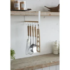 Yamazaki Tosca Organizer Keukengerei Onder Plank - Wit