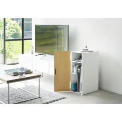 Yamazaki Tower Game Console Organizer - Wit