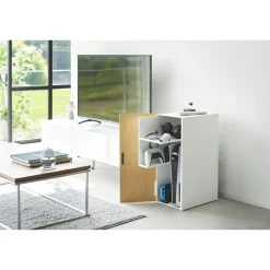 Yamazaki Tower Game Console Organizer - Wit