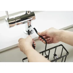 Yamazaki Tower Gootsteenorganizer Hangend - Zwart