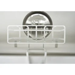 Yamazaki Tower Gootsteenorganizer Hangend - Wit