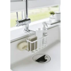 Yamazaki Tower Gootsteenorganizer Hangend - Wit