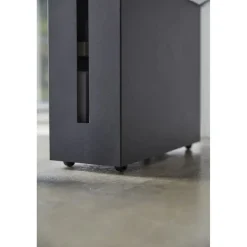 Yamazaki Tower Kabelbox Met Wielen - Zwart