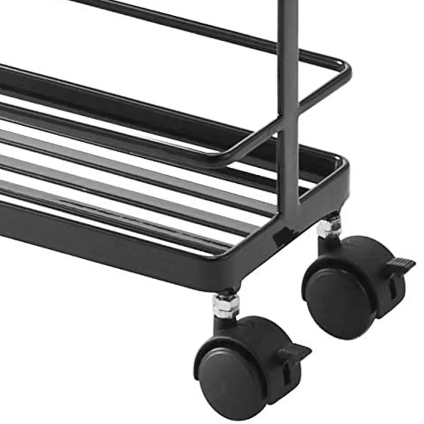 Yamazaki Tower Keukentrolley 3-laags - Zwart