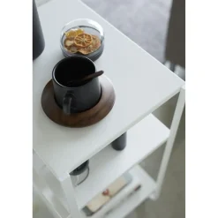 Yamazaki Tower Keukentrolley 3-laags - Wit