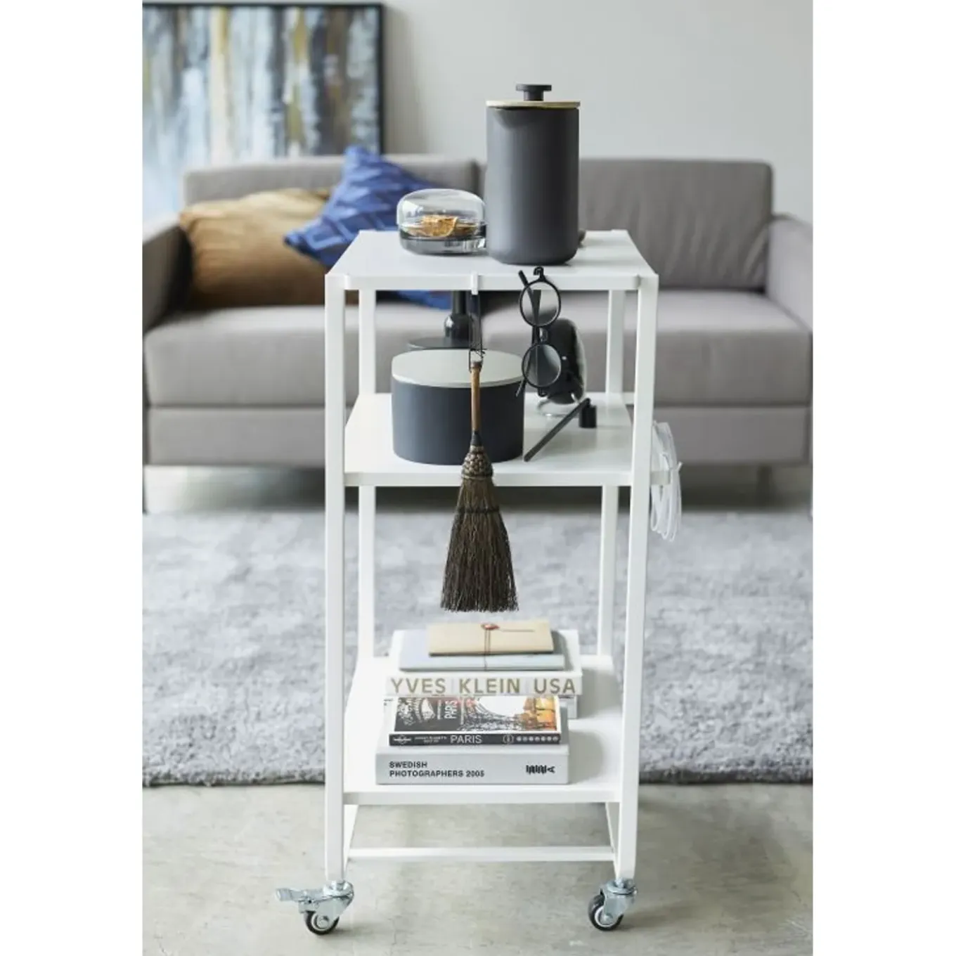 Yamazaki Tower Keukentrolley 3-laags - Wit