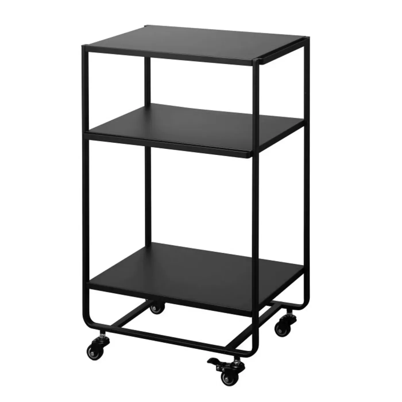 Yamazaki Tower Keukentrolley 3-laags - Zwart