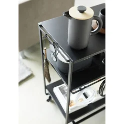Yamazaki Tower Keukentrolley 3-laags - Zwart