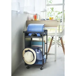 Yamazaki Tower Opbergtrolley 2-laags - Zwart