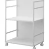 Yamazaki Tower Opbergtrolley 2-laags - Wit