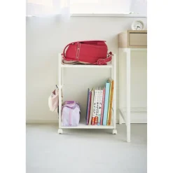 Yamazaki Tower Opbergtrolley 2-laags - Wit