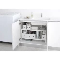 Yamazaki Tower Organizer Uitschuifbaar 2-laags - Wit