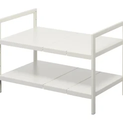 Yamazaki Tower Organizer Uitschuifbaar 2-laags - Wit