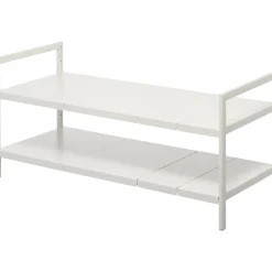Yamazaki Tower Organizer Uitschuifbaar 2-laags - Wit