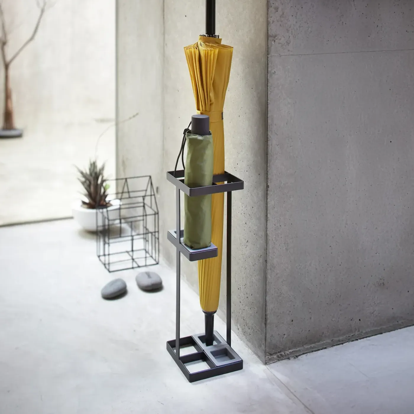 Yamazaki Tower Paraplubak - Zwart